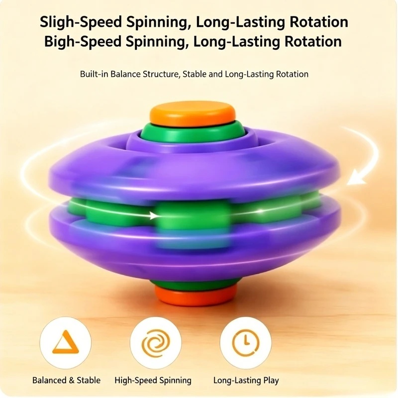 1PCS Transforming Fidget Spinn - Party Games For Adults And Kids ulasan dan harga