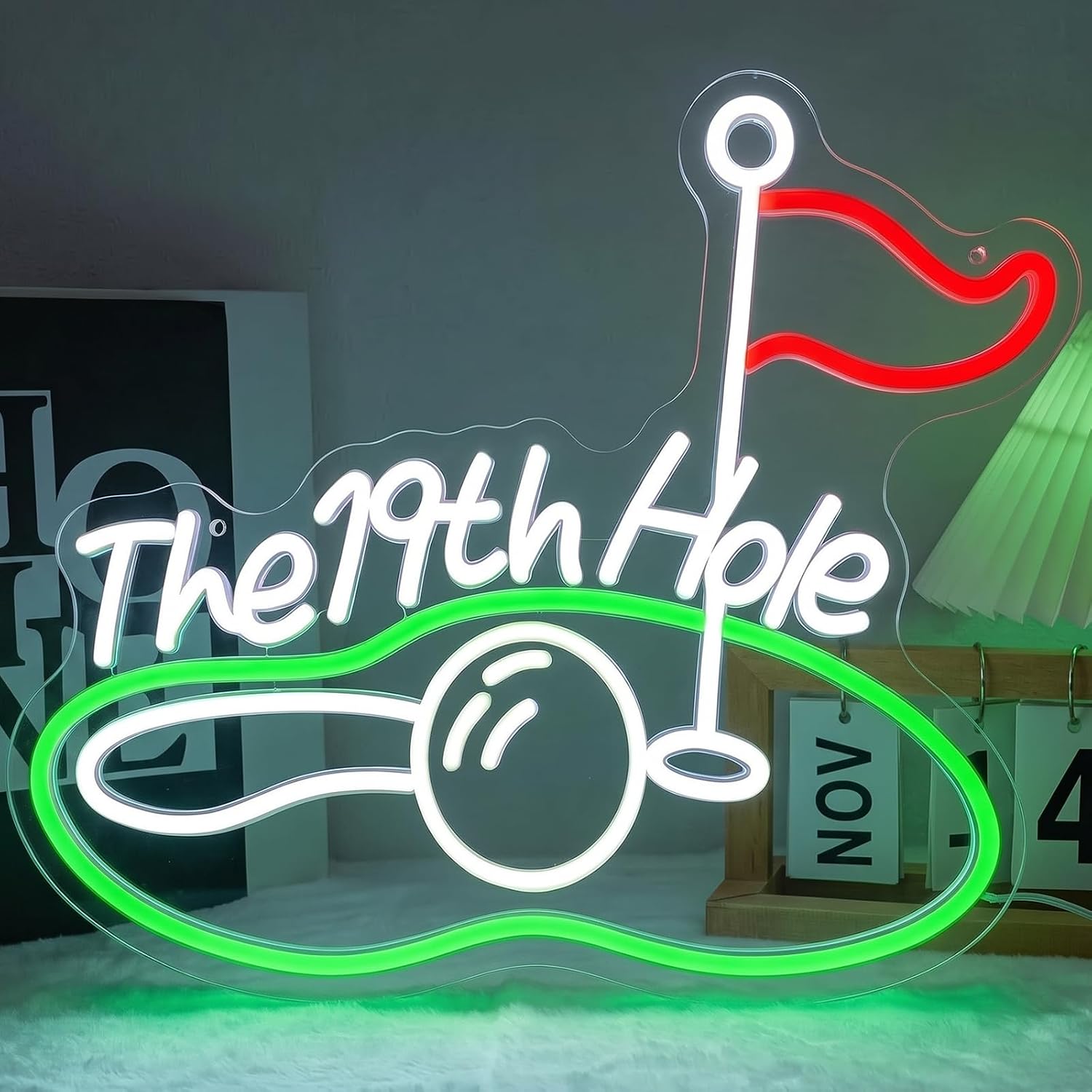 The 19th Hole Golf LED Neon Si - Party Games For Christmas ulasan dan harga