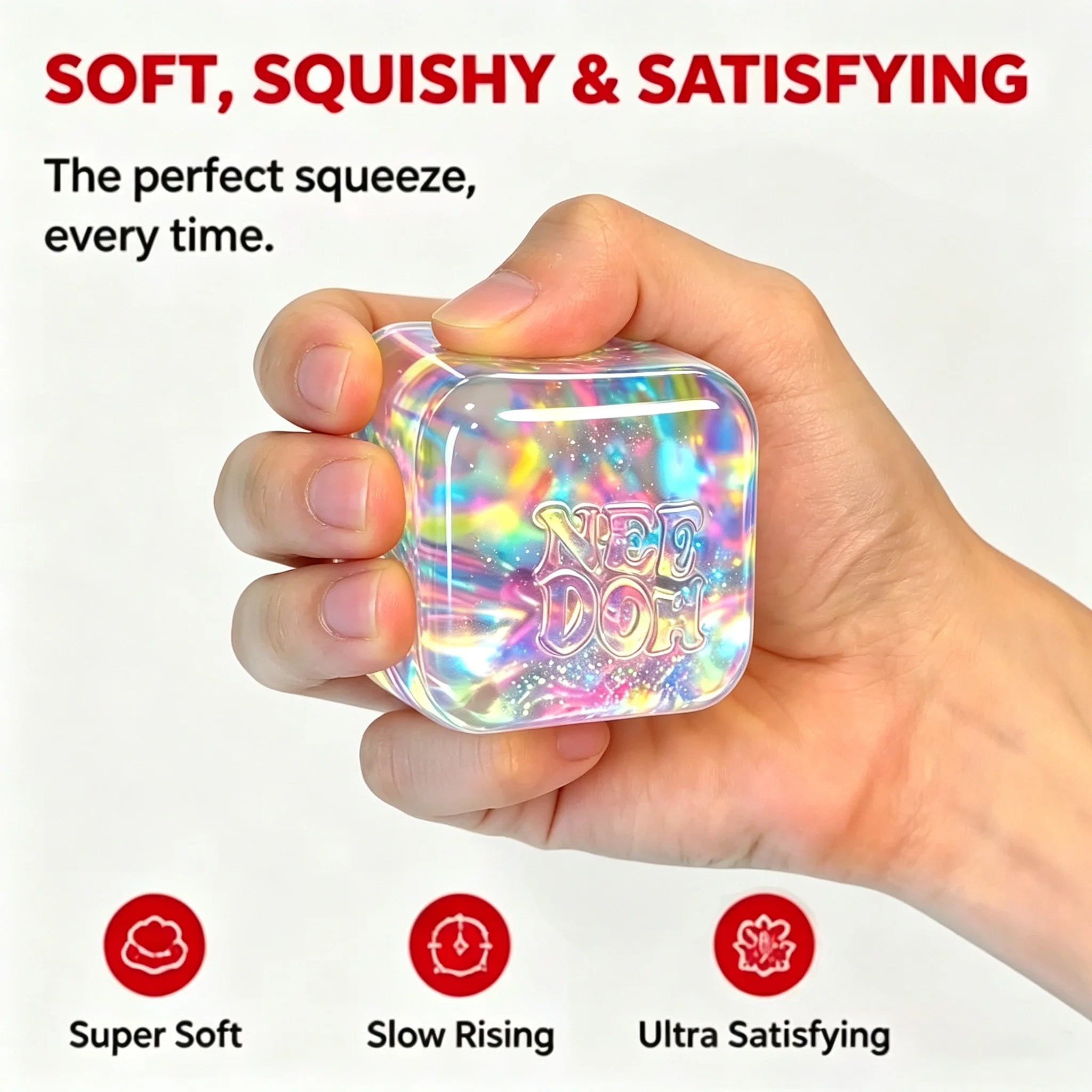 NeeDoh Maltose Ice Squeeze Toy - Party Games For Adults And Kids ulasan dan harga