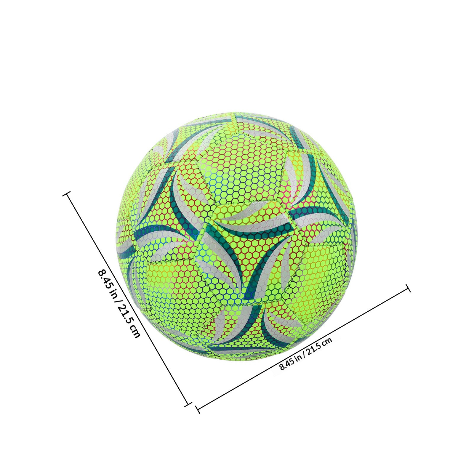 Night Soccer Ball Glow in The  - Party Games Night ulasan dan harga