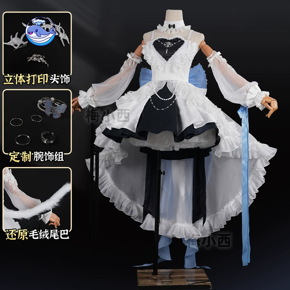 KKCos Arknights Rosmontis Cosp - Party Games For Christmas ulasan dan harga
