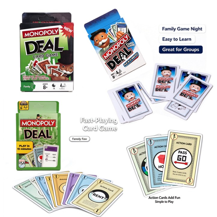 Hasbro Monopoly Deal 3 Styles  - Hasbro Game Monopoly ulasan dan harga