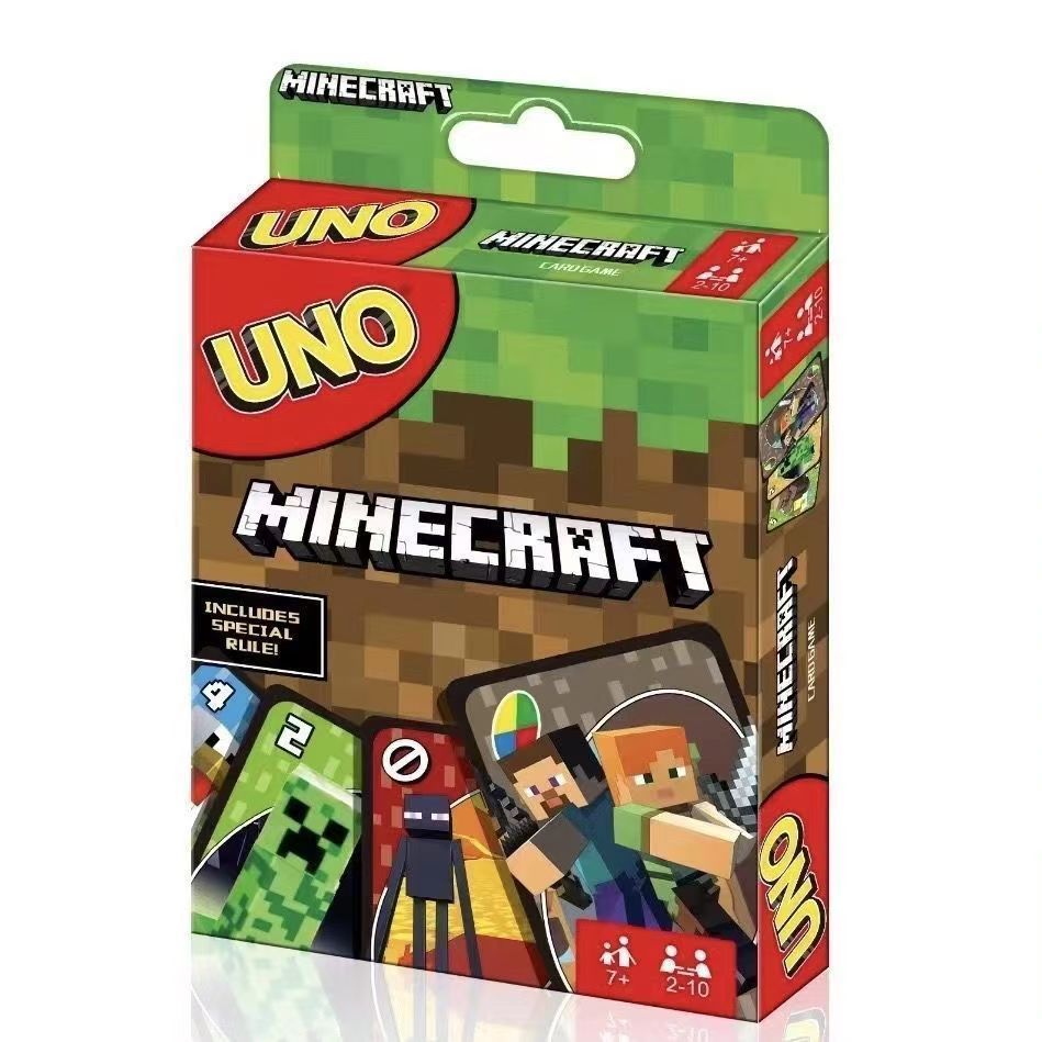 UNO Minecraft Edition Card Gam - Party Games Night ulasan dan harga