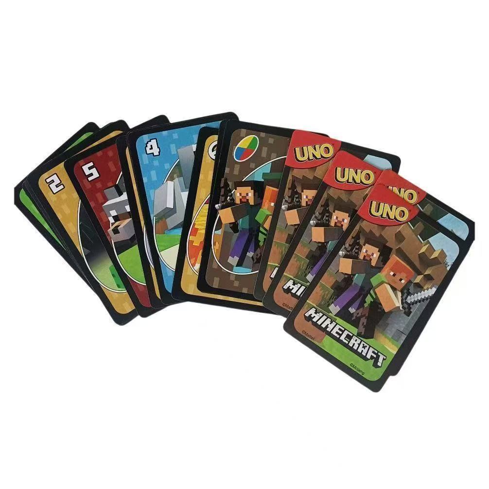 UNO Minecraft Edition Card Gam - Party Games Night ulasan dan harga