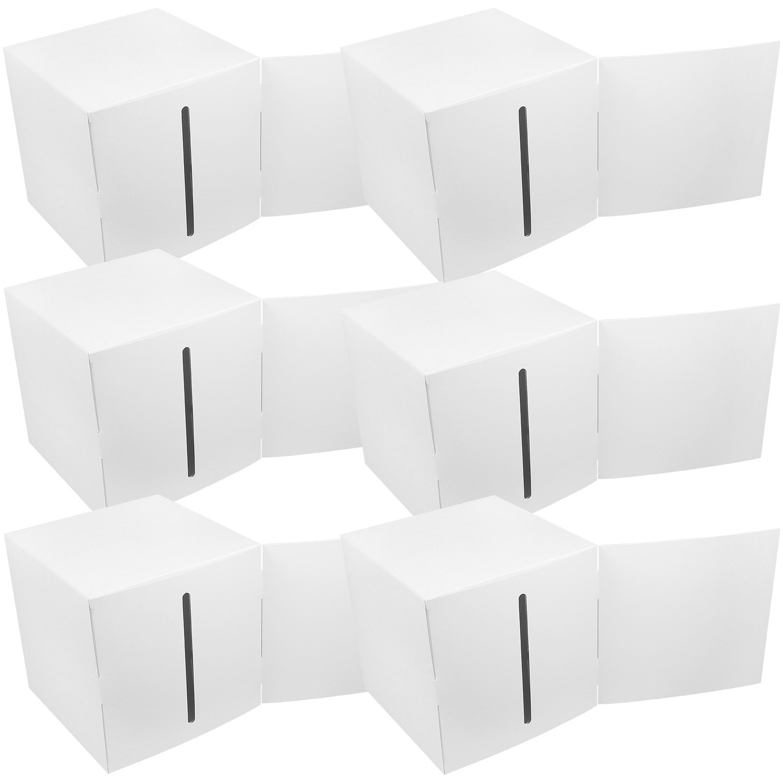 6pcs Smooth Paper Lottery Box  - Party Games Night ulasan dan harga