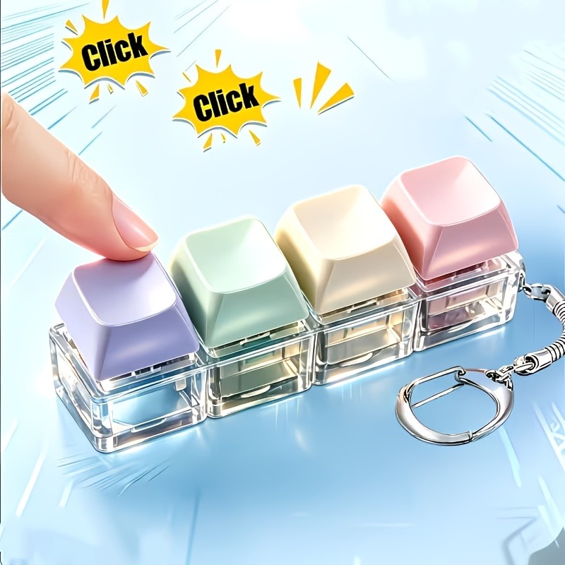 1pc Stress Toy Keychain Relaxi - Party Games For Christmas ulasan dan harga